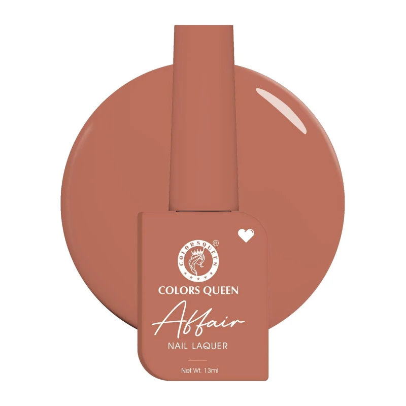 Colors Queen Affair Nail Polish - 59 - Legacy Latte, 13ml | Rich Pigmentation, Quick Drying, Long Lasting Nail Paint | Chip Resistant, No Harmful Chemicals, Semi Matte Nail Polish for Women thumbnail 2
